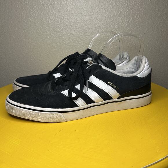 Adidas Busenitz Vulc Black Athletic Running Sneakers Shoes Trainers Men’s 11.5 - Picture 7 of 15